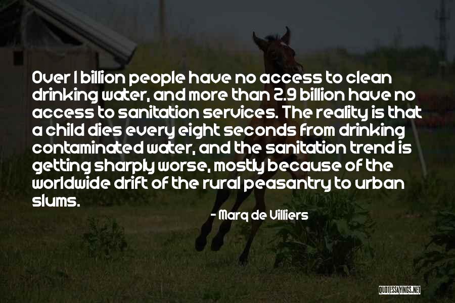 Access To Water Quotes By Marq De Villiers