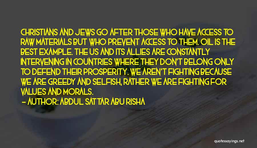 Access Your Allies Quotes By Abdul Sattar Abu Risha