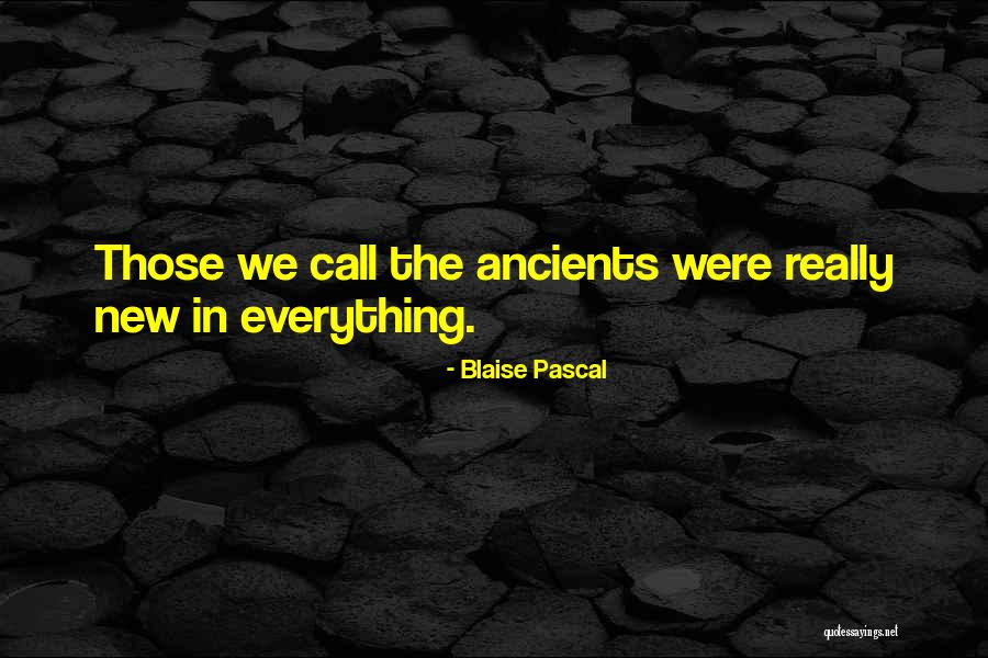 Accessesmeralda Quotes By Blaise Pascal