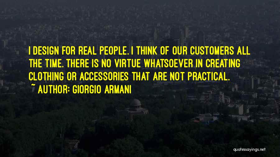 Accessories Quotes By Giorgio Armani