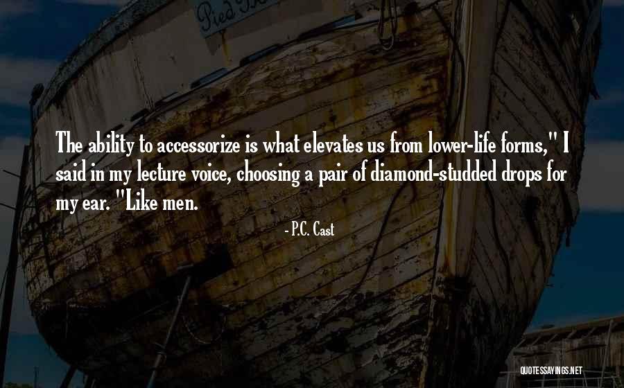 Accessorize Quotes By P.C. Cast