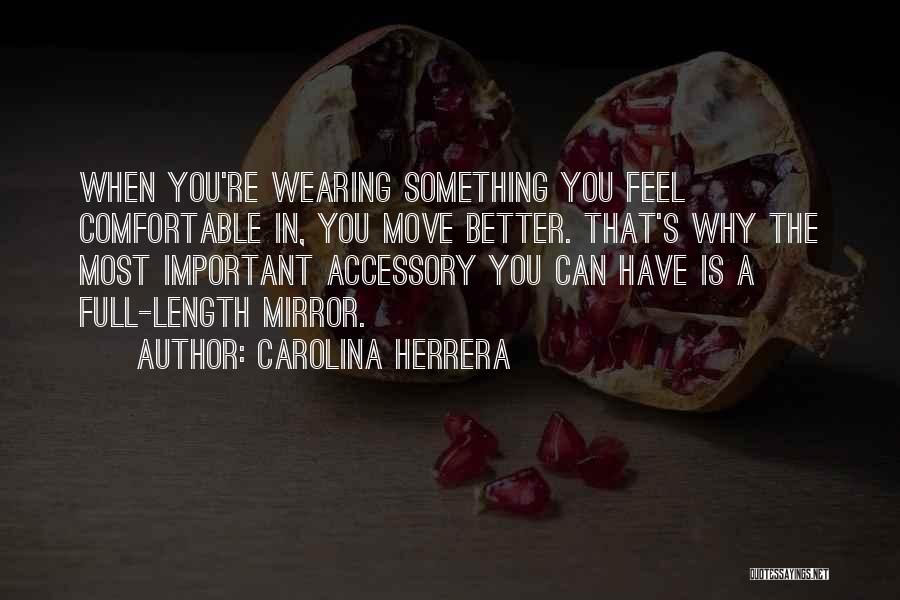 Accessory Quotes By Carolina Herrera