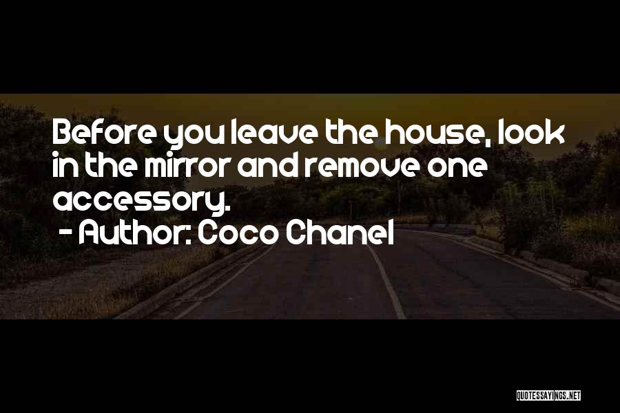 Accessory Quotes By Coco Chanel