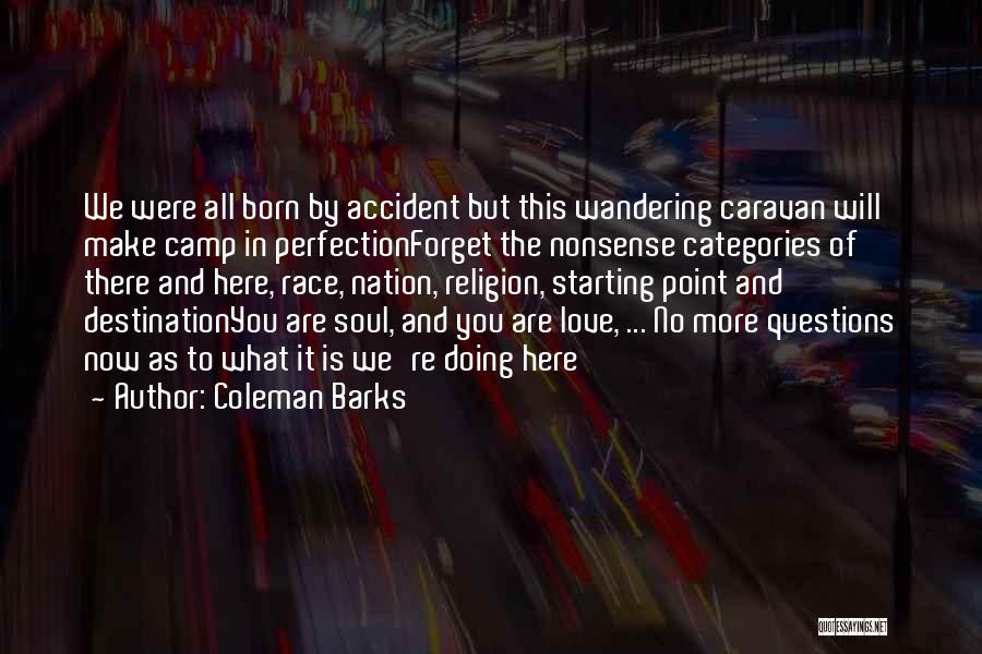 Accident Quotes By Coleman Barks