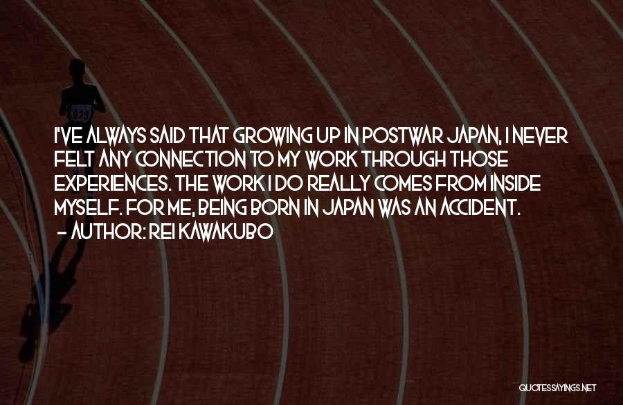 Accident Quotes By Rei Kawakubo