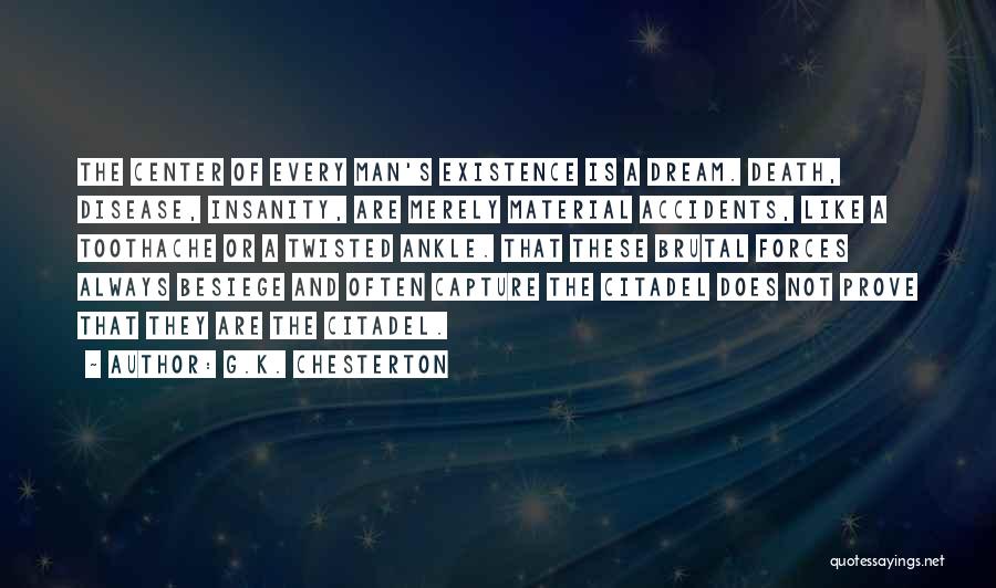 Accidents Death Quotes By G.K. Chesterton