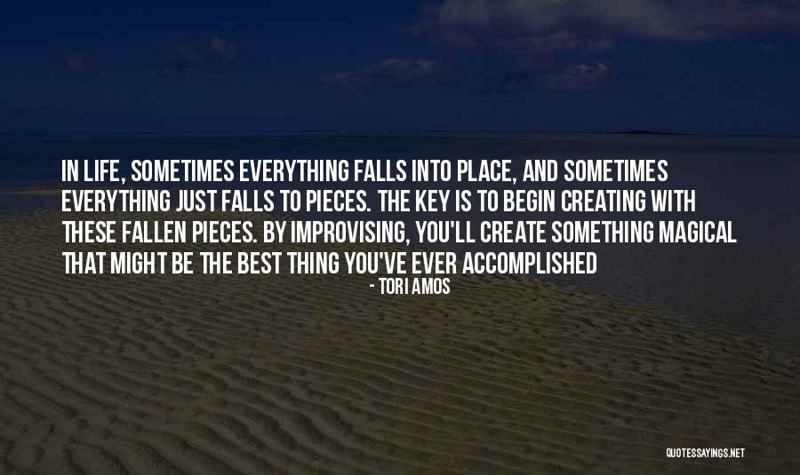 Accomplished Something Quotes By Tori Amos