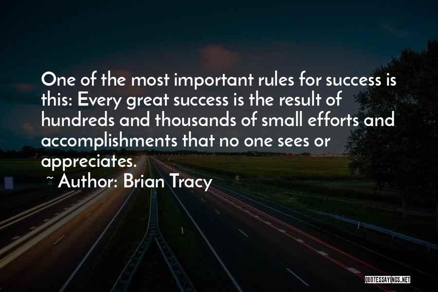 Accomplishment And Success Quotes By Brian Tracy