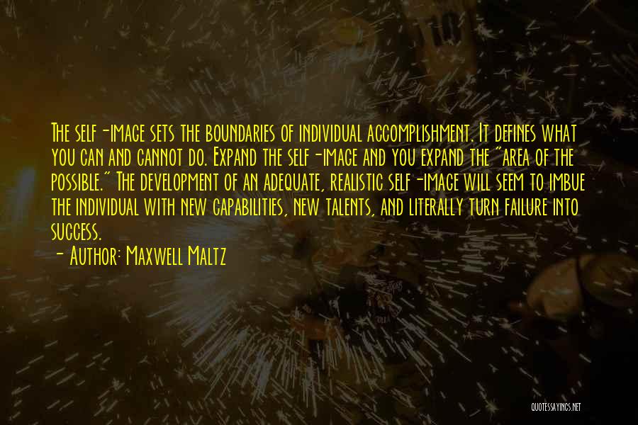 Accomplishment And Success Quotes By Maxwell Maltz
