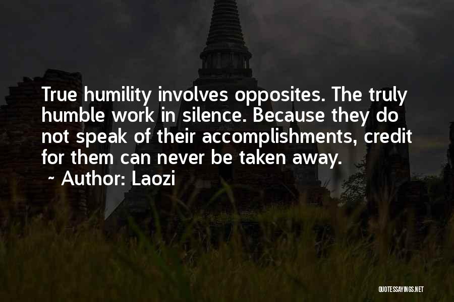 Accomplishments At Work Quotes By Laozi