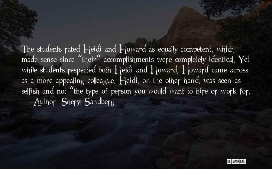 Accomplishments At Work Quotes By Sheryl Sandberg