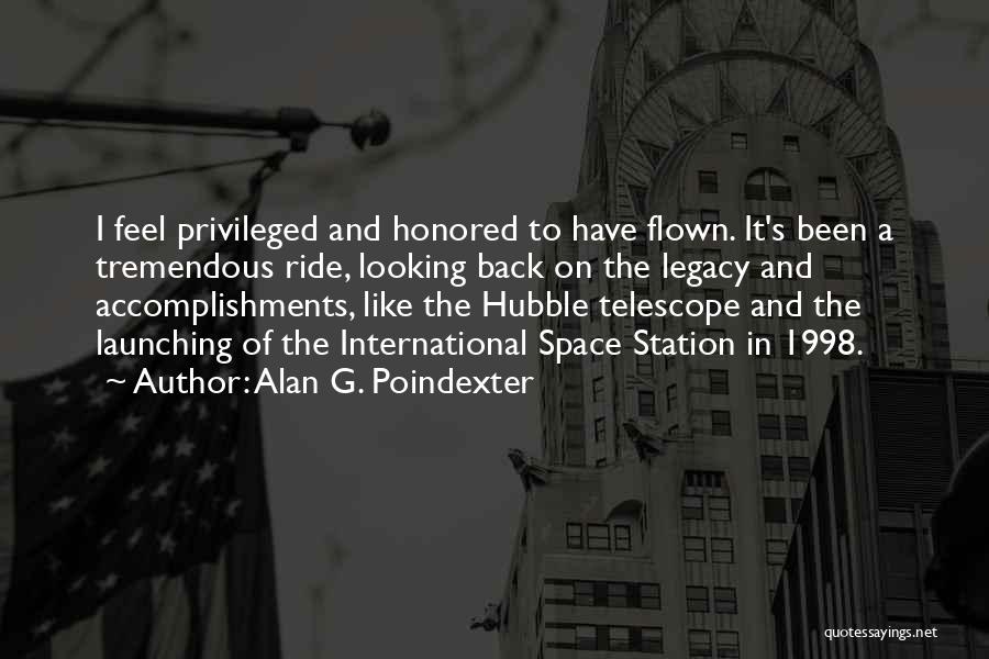 Accomplishments Quotes By Alan G. Poindexter