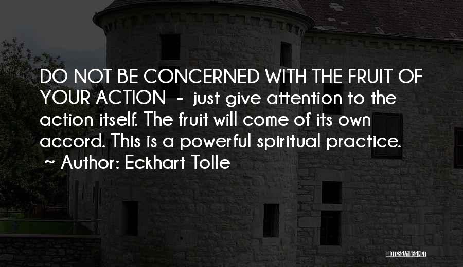 Accord Quotes By Eckhart Tolle
