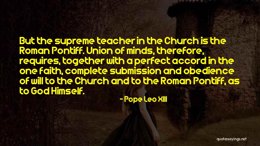 Accord Quotes By Pope Leo XIII Accord Quotes By Pope Leo XIII