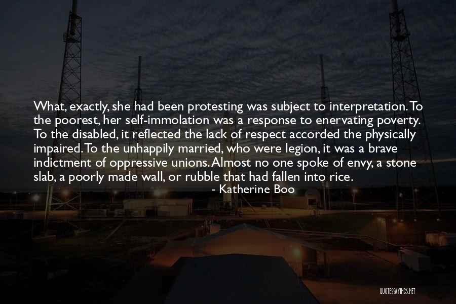 Accorded Respect Quotes By Katherine Boo Accorded Respect Quotes By Katherine Boo