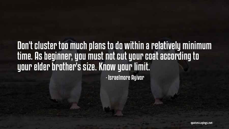 According To Plan Quotes By Israelmore Ayivor