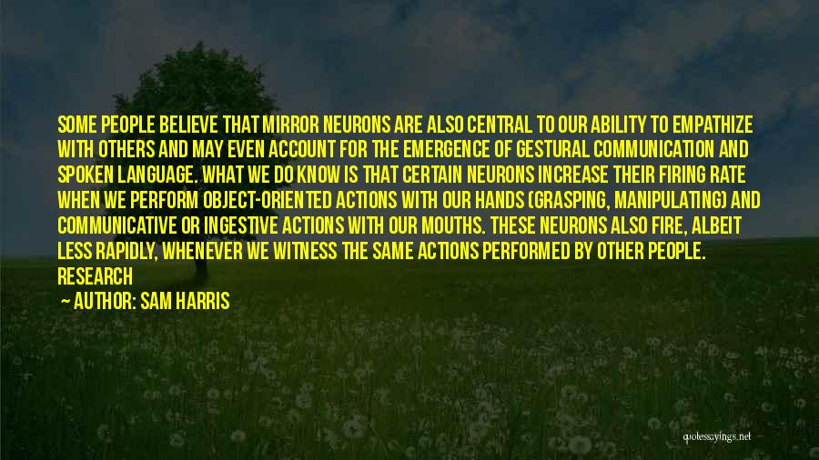 Account For Quotes By Sam Harris