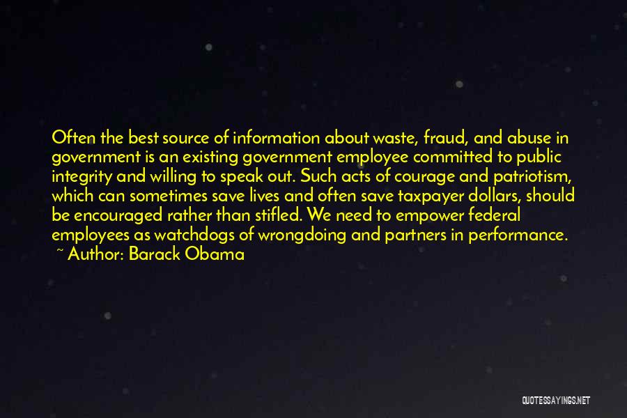 Accountability Partners Quotes By Barack Obama