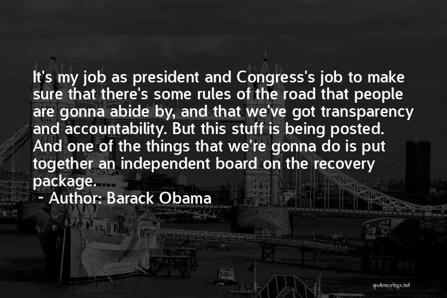 Accountability Quotes By Barack Obama
