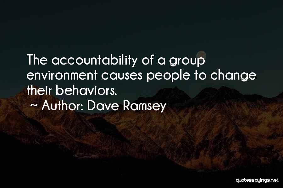 Accountability Quotes By Dave Ramsey