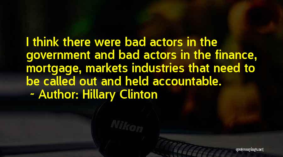 Accountable Quotes By Hillary Clinton