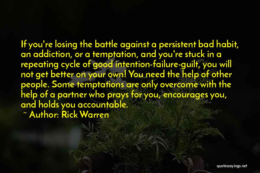 Accountable Quotes By Rick Warren