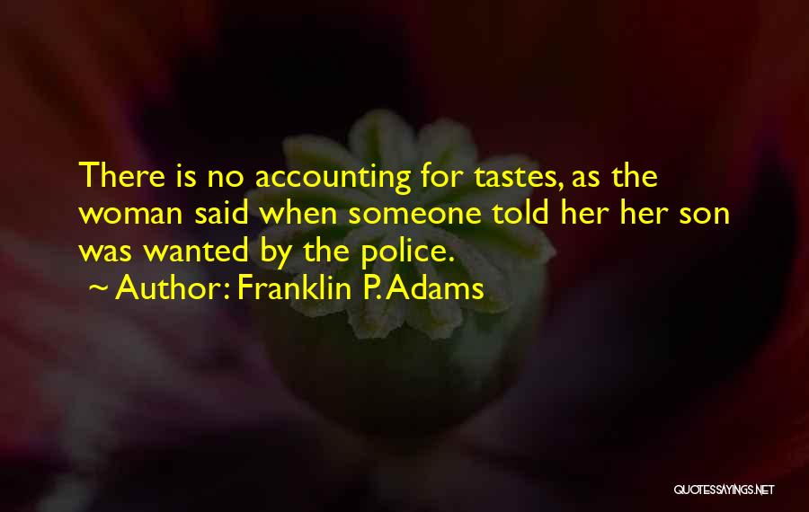 Accounting Quotes By Franklin P. Adams