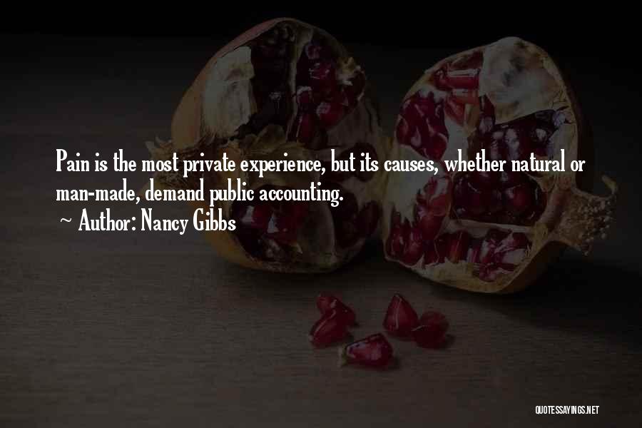 Accounting Quotes By Nancy Gibbs