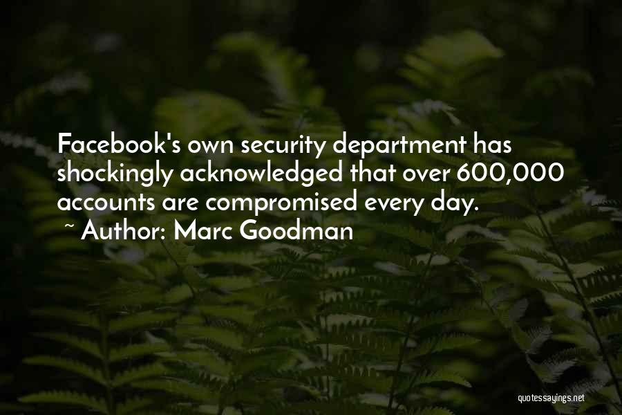 Accounts Department Quotes By Marc Goodman