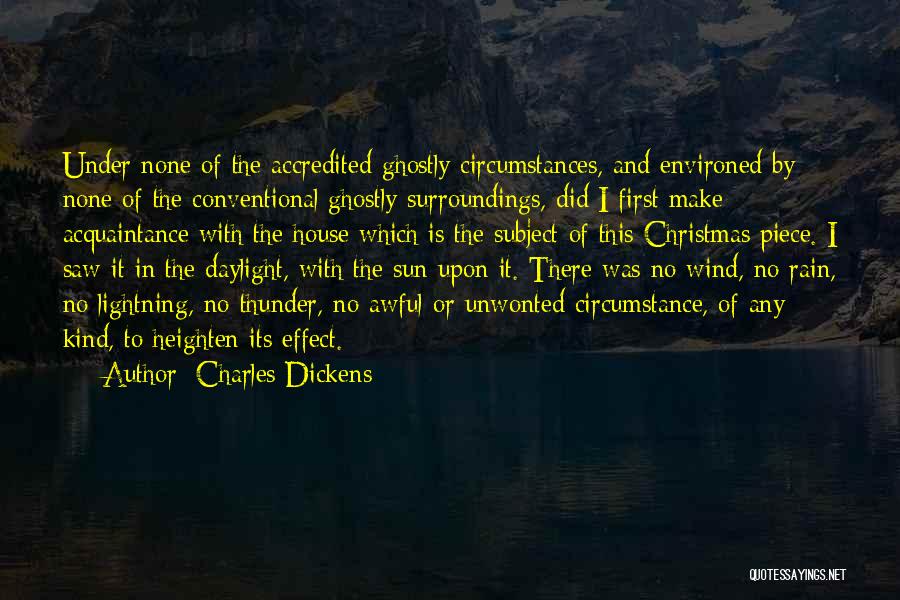 Accredited Quotes By Charles Dickens