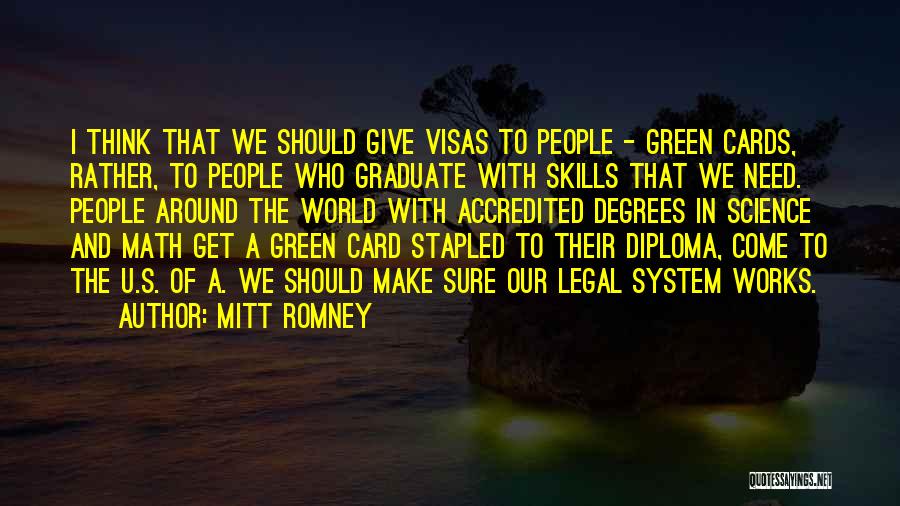 Accredited Quotes By Mitt Romney