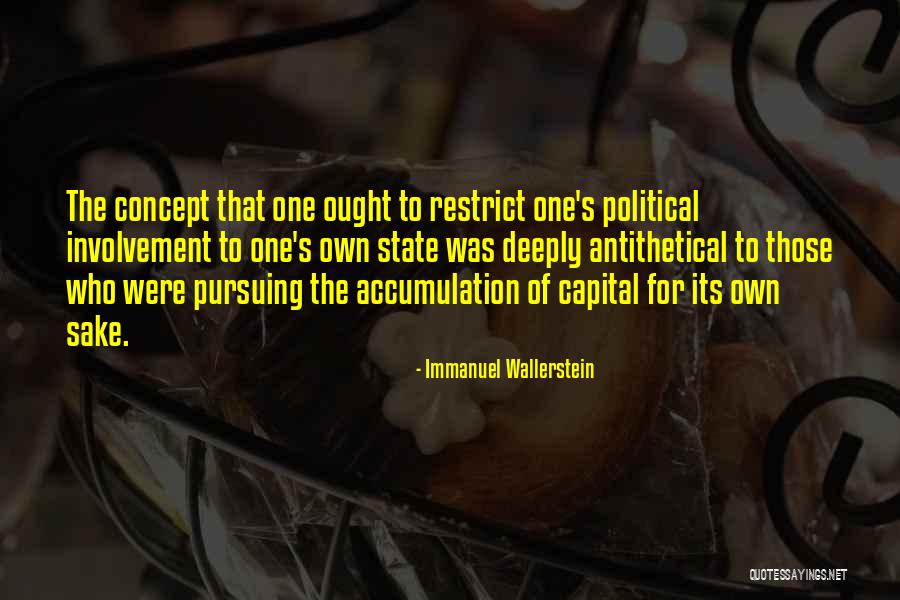 Accumulation Quotes By Immanuel Wallerstein