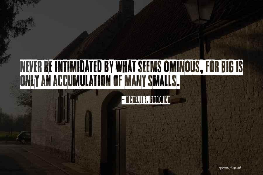 Accumulation Quotes By Richelle E. Goodrich