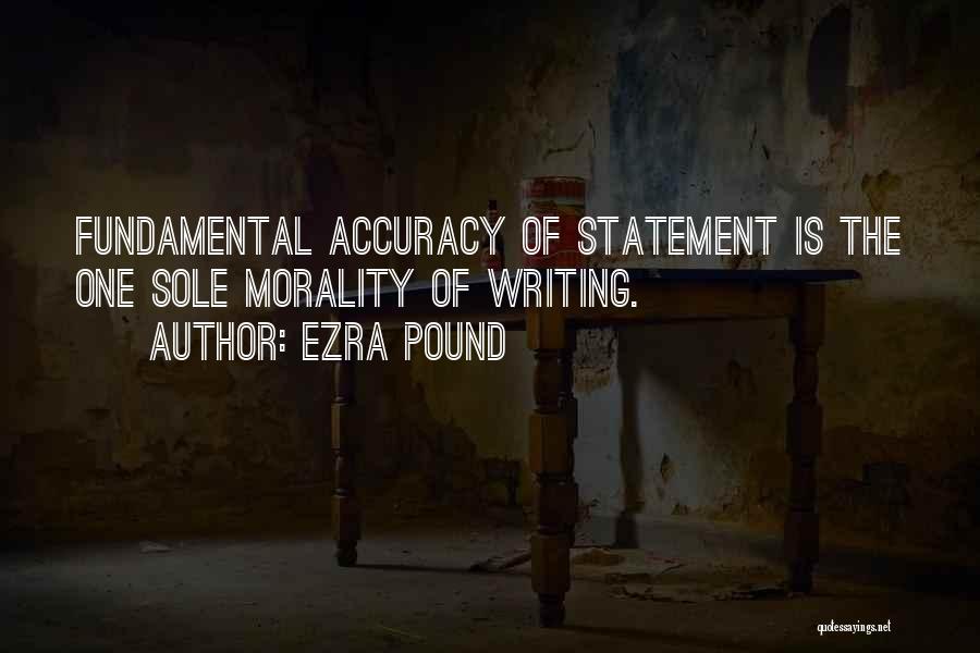 Accuracy Quotes By Ezra Pound