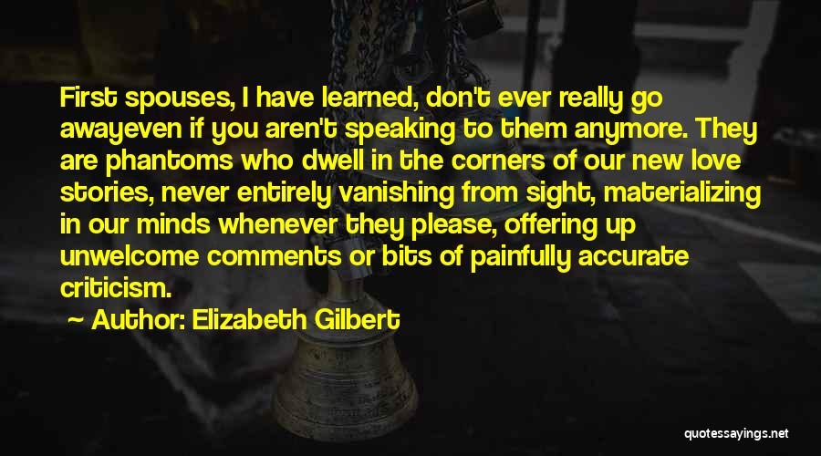 Accurate Love Quotes By Elizabeth Gilbert