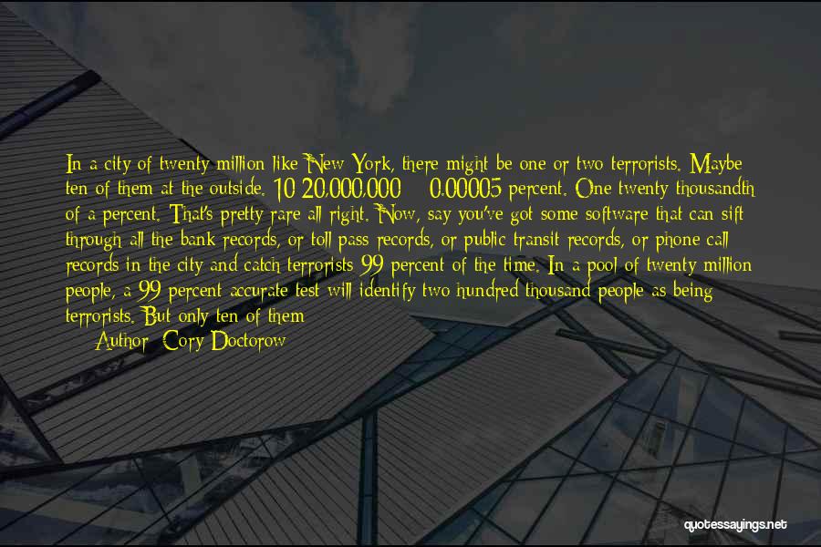 Accurate Quotes By Cory Doctorow