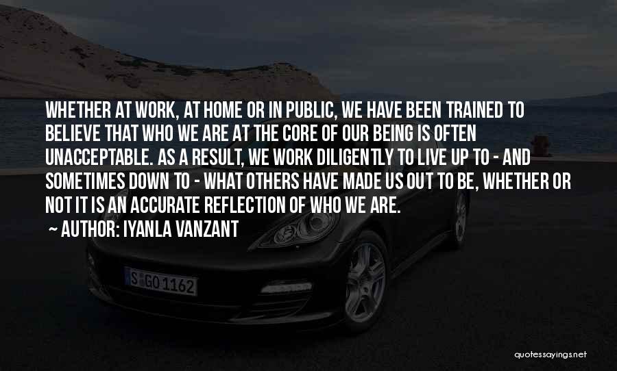 Accurate Work Quotes By Iyanla Vanzant