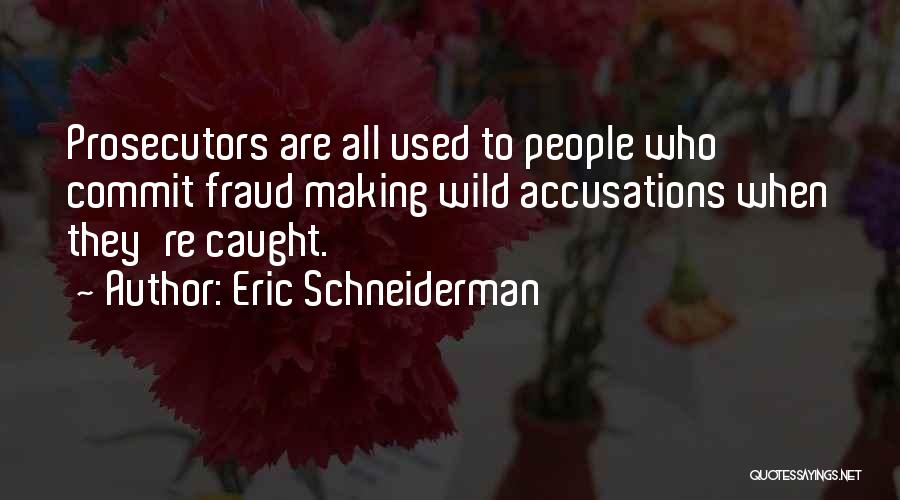 Accusation Quotes By Eric Schneiderman