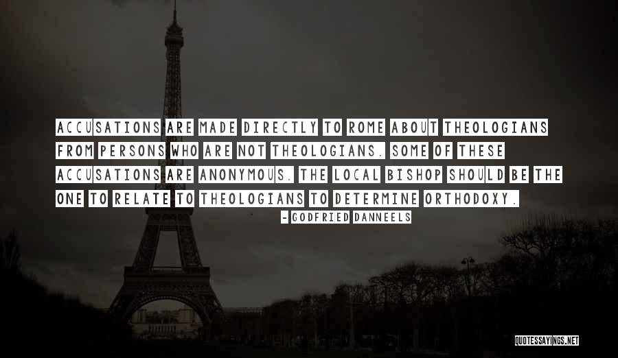 Accusations Quotes By Godfried Danneels Accusations Quotes By Godfried Danneels
