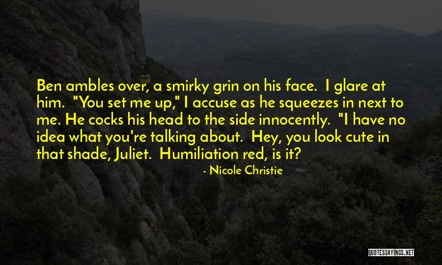 Accuse Quotes By Nicole Christie