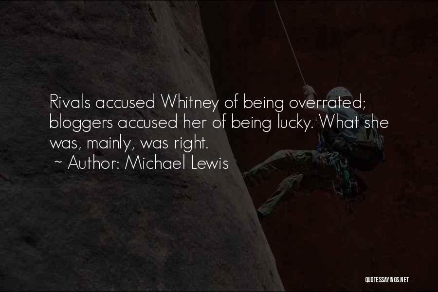 Accused Quotes By Michael Lewis