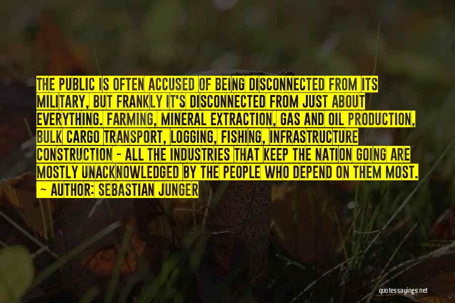 Accused Quotes By Sebastian Junger