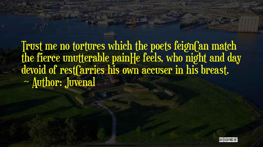 Accuser Quotes By Juvenal