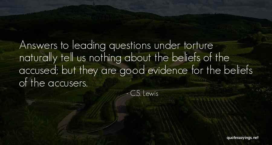 Accusers Quotes By C.S. Lewis Accusers Quotes By C.S. Lewis
