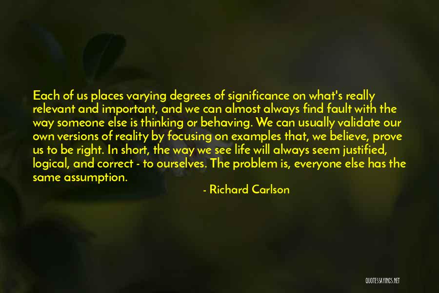 Accusingly Define Quotes By Richard Carlson Accusingly Define Quotes By Richard Carlson