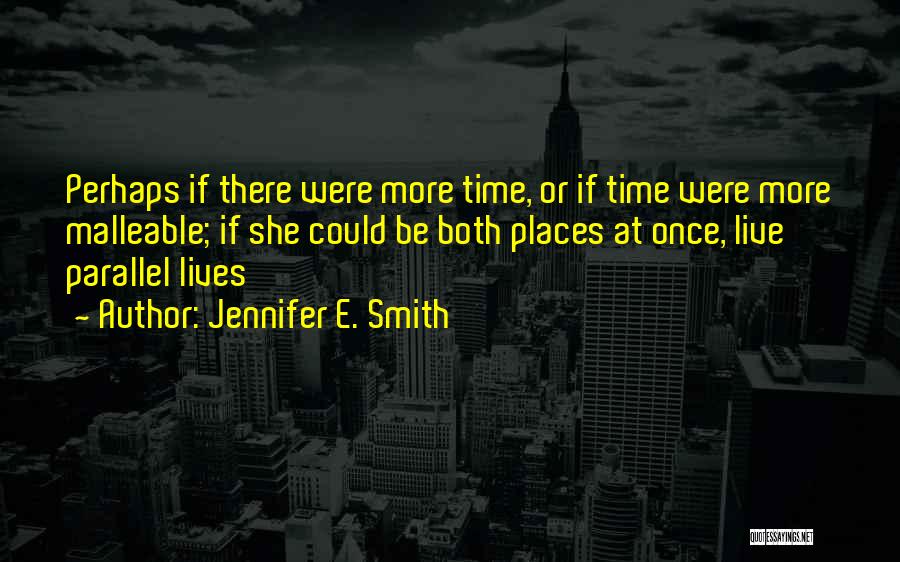 Accustomed Def Quotes By Jennifer E. Smith