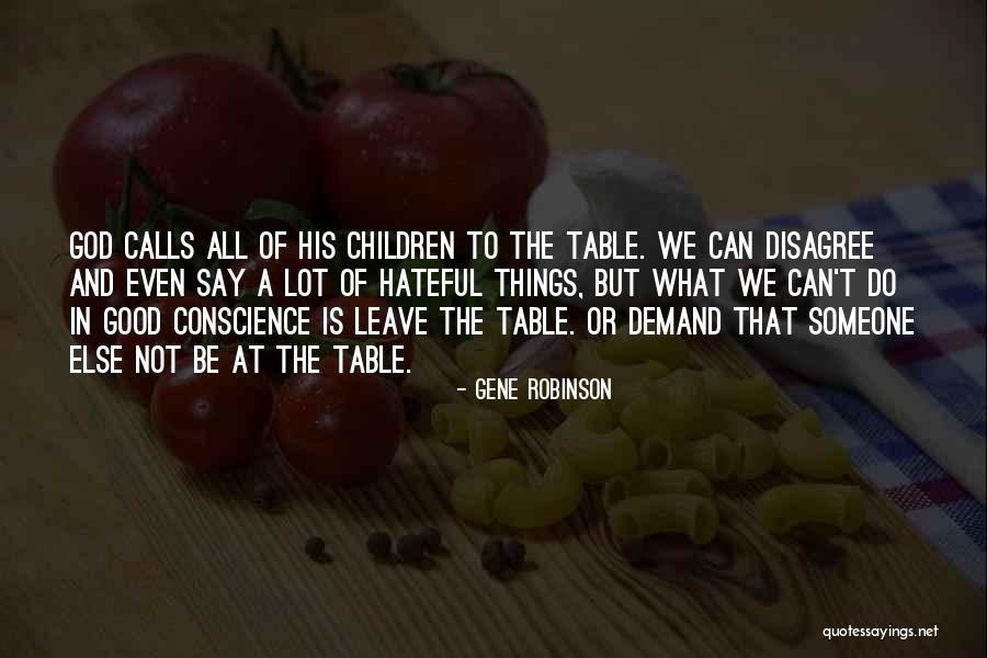 Acechanzas Quotes By Gene Robinson Acechanzas Quotes By Gene Robinson