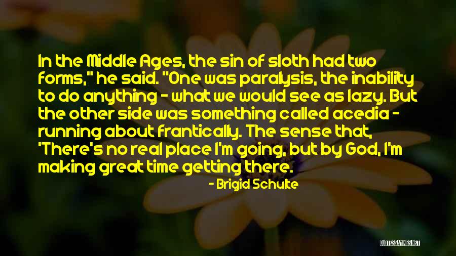 Acedia Quotes By Brigid Schulte Acedia Quotes By Brigid Schulte