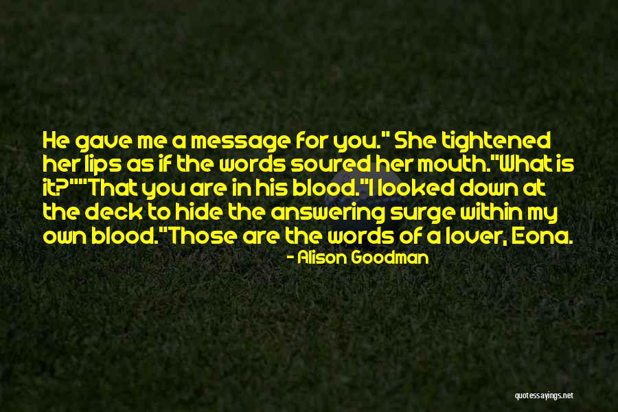 Aceea I Quotes By Alison Goodman Aceea I Quotes By Alison Goodman