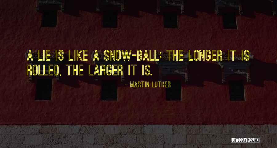 Aceea I Quotes By Martin Luther